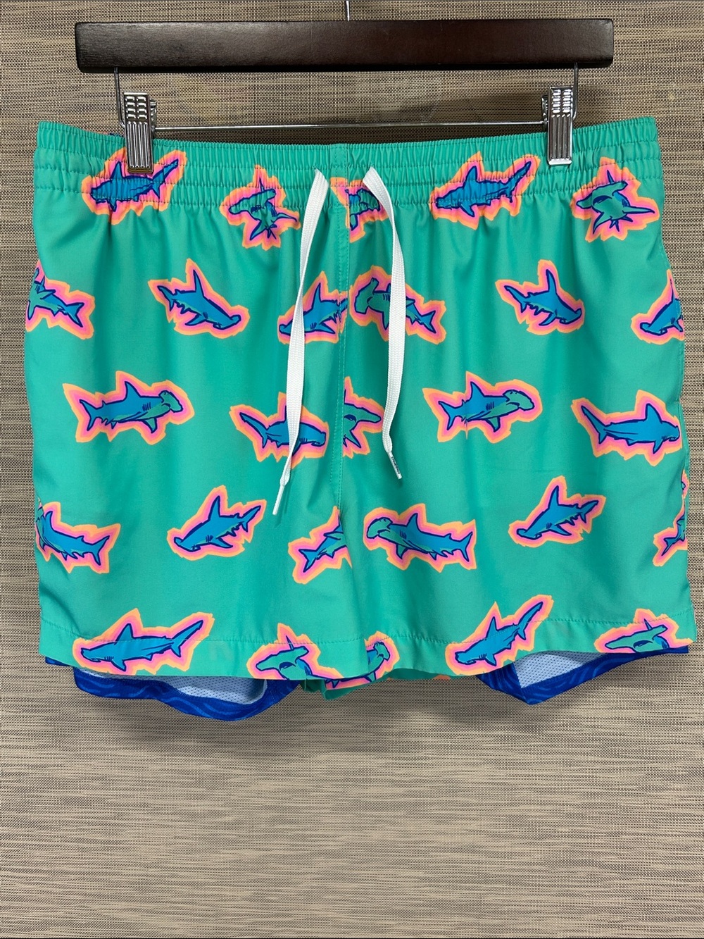 chubbies  Swim Trunks with Multicolor Accent - XL